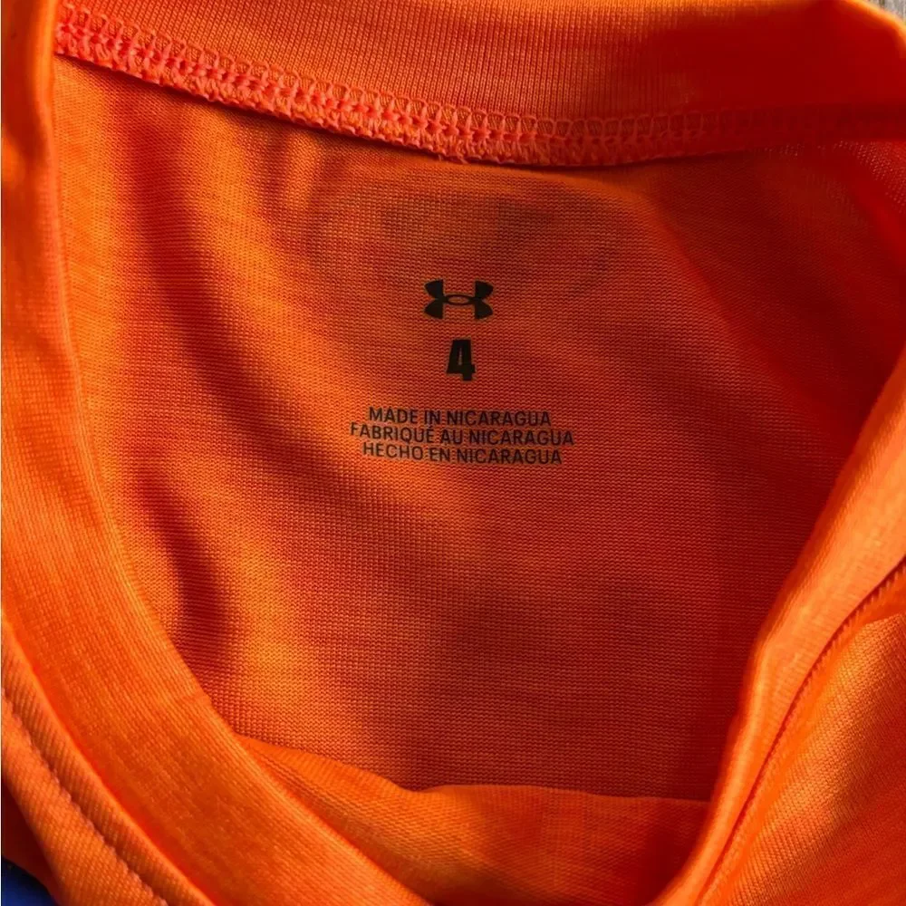 Under Armour Kids Orange T-Shirt